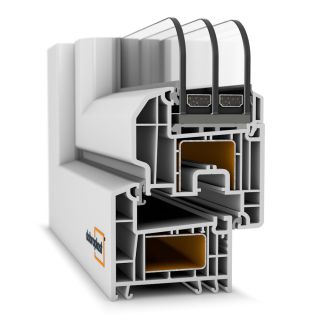 PSK Tür Kunststoff Smartline Elegance HS